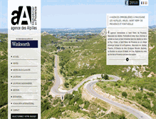 Tablet Screenshot of agence-alpilles.com